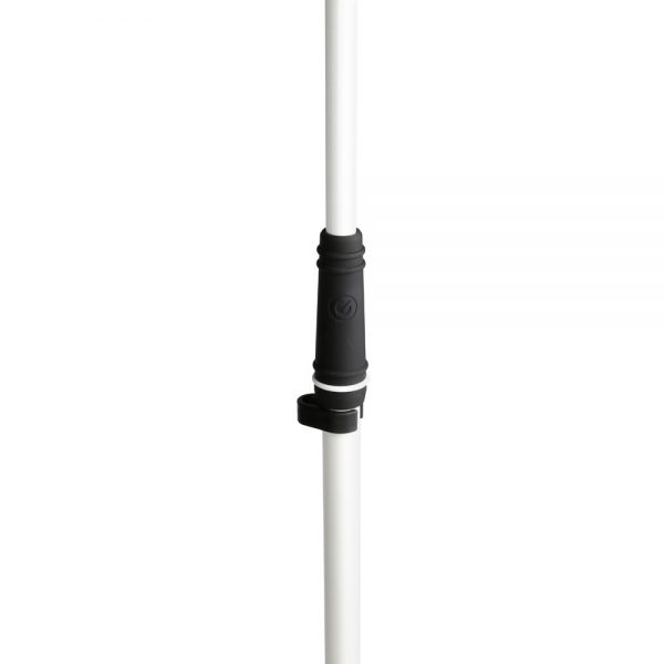 סטנד מיקרופון בסיס עגול Gravity MS 23 W בצבע לבן