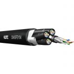 כבל מולטי רשת MultiCAT6A 4x(4x2xAWG23/1) S/FTP - 500MHz (מחיר למטר) Klotz