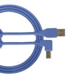 USB 2.0 A-B Light Blue Angled