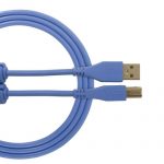 USB 2.0 A-B Light Blue Straight