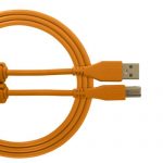 USB 2.0 A-B Orange Straight