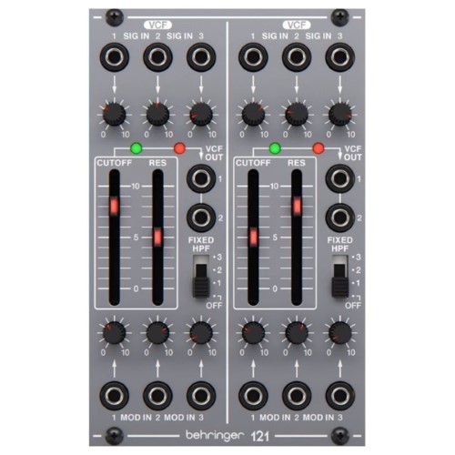 מודול Behringer 121 Dual Filter