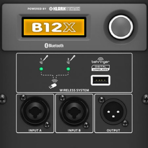 רמקול מוגבר Behringer Eurolive B12X (4) רמקול מוגבר Behringer Eurolive B12X