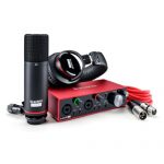 חבילת אולפן Focusrite Scarlett 2i2 Studio G3
