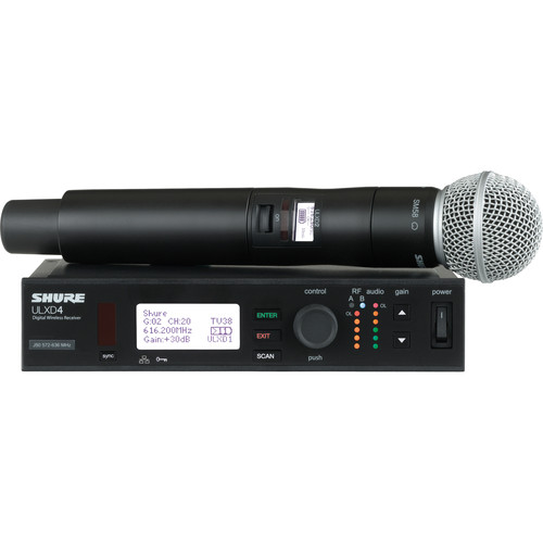 מיקרופון אלחוטי Shure ULXD24E SM58