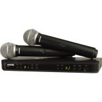 מיקרופונים אלחוטיים Shure BLX288 PG58