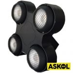 פנס שטיפה 4 לדים WW 100W מבית Lightek