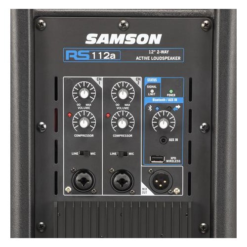רמקול מוגבר Samson RS112A 5 רמקול מוגבר Samson RS112A