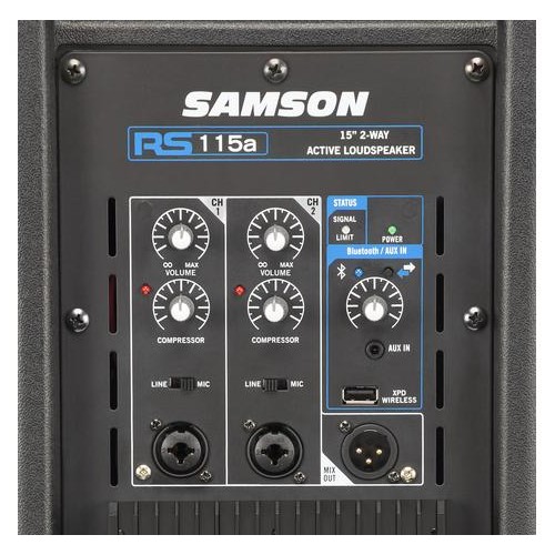 רמקול מוגבר Samson RS115A 5 רמקול מוגבר Samson RS115A