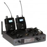 השכרת סט In-Ear אלחוטי משדר וזוג מקלטים Sennheiser IEM G4