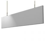 זוג לוחות אקוסטיים לתקרה Primacoustic Saturna LP Grey