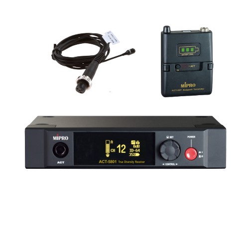 מיקרופון דש אלחוטי Mipro ACT-5801