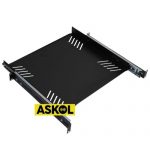 מגירה 19 1U נשלפת לזיווד Apextone T7040