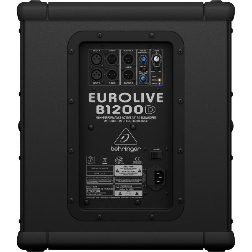 סאב מוגבר Behringer B1200D-PRO 2 סאב מוגבר Behringer B1200D-PRO