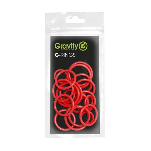סט טבעות לסטנדים בצבע אדום Gravity