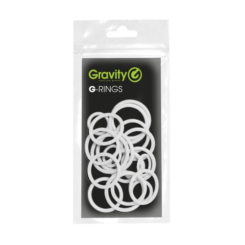 סט טבעות לסטנדים בצבע לבן Gravity