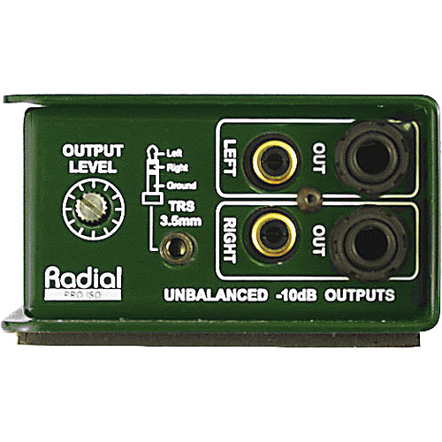 מבודד אות Radial Pro-Iso 2 מבודד אות Radial Pro-Iso