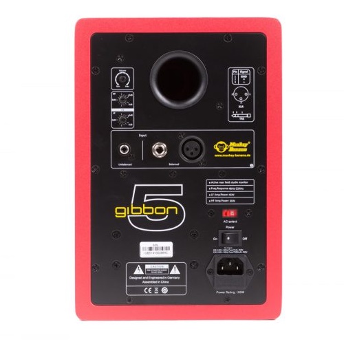 מוניטור אולפני Monkey Banana Gibbon 5 Red