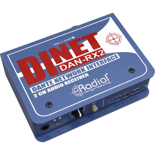 מקלט דנטה Radial DiNET DAN-RX2