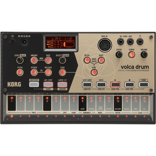 סינטיסייזר Korg Volca Drum 1 סינטיסייזר Korg Volca Drum