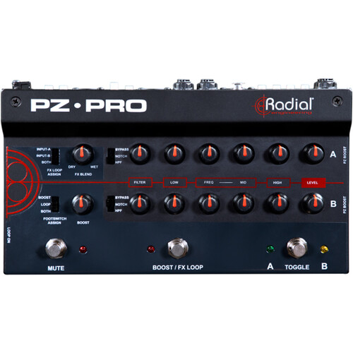 פראמפ לגיטרה Radial PZ-Pro