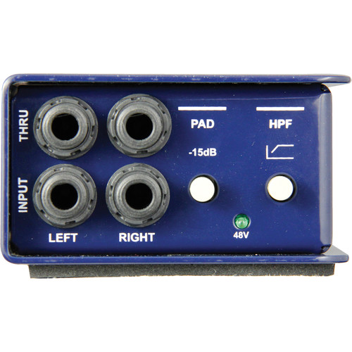 קופסת DI אקטיבית Radial J48 Stereo 2 קופסת DI אקטיבית Radial J48 Stereo