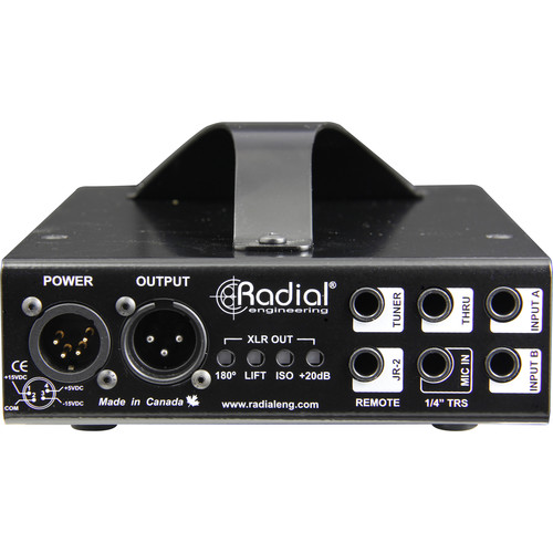 קופסת DI אקטיבית Radial JDV 2 קופסת DI אקטיבית Radial JDV
