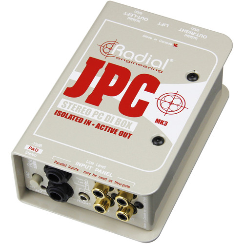 קופסת DI אקטיבית Radial JPC