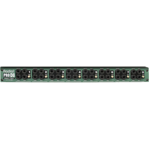 קופסת DI פסיבית Radial ProD8