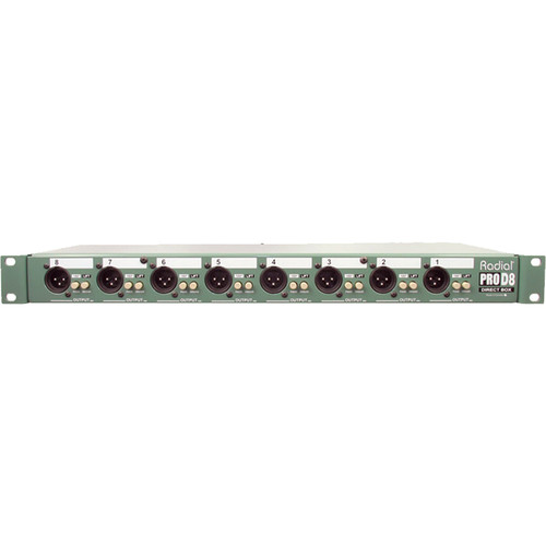 קופסת DI פסיבית Radial ProD8 2 קופסת DI פסיבית Radial ProD8