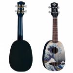 יוקללה סופרן Luna Uke Great Wave Pineapple