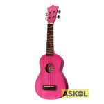 יוקללה סופרן בצבע ורוד כולל נרתיק Leho My Hawaiian Rose