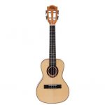 יוקללה קונצרט Leho LHC-SMF Solid Spruce Top Laminated B&S
