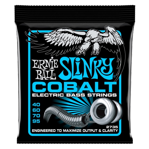 סט מיתרים לבס Ernie Ball Cobalt Extra Slinky 40-95