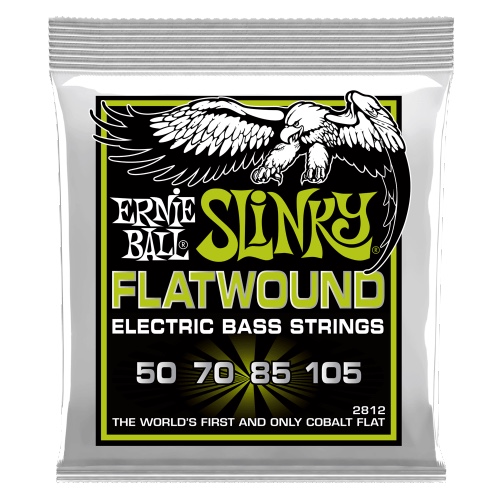 סט מיתרים לבס Ernie Ball Regular Slinky Flatwound 50-105