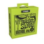 סט מיתרים לגיטרה חשמלית Ernie Ball Regular Slinky Nickel Wound 10-46 3-Pack