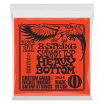 סט מיתרים לחשמלית Ernie Ball 8-String Skinny Top Heavy Bottom Nickel Wound 9-80