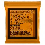 סט מיתרים לחשמלית Ernie Ball Classic Rock N Roll Hybrid Slinky 9-46