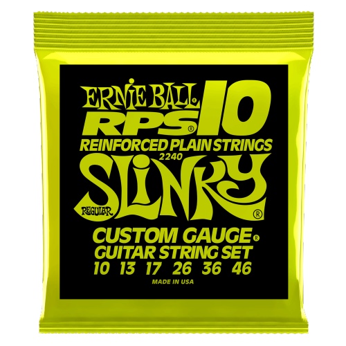 סט מיתרים לחשמלית Ernie Ball RPS Regular Slinky Nickel Wound 10-46