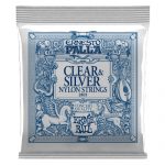 סט מיתרים לקלאסית Ernie Ball Nylon Clear & Silver