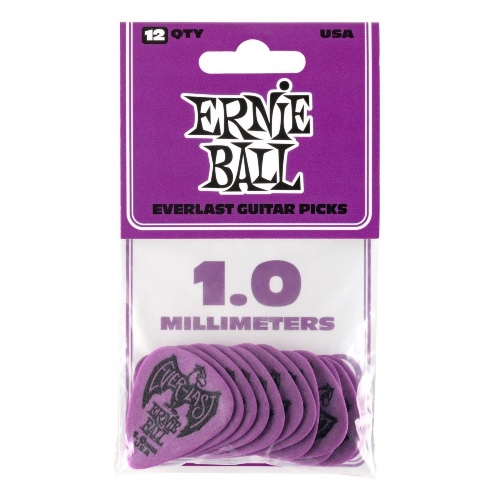 סט מפרטים Ernie Ball Purple Everlast 1.0mm 12-Pack