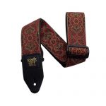 רצועה לגיטרה Ernie Ball Crimson Paisley Jacquard