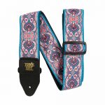 רצועה לגיטרה Ernie Ball Pink Paisley Jacquard