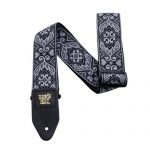 רצועה לגיטרה Ernie Ball Tribal Silver Jacquard