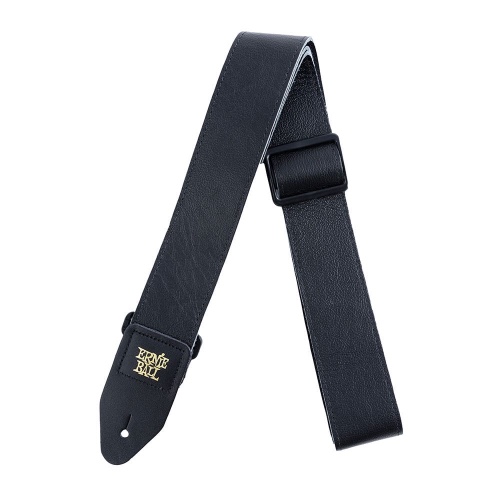 רצועה לגיטרה מעור Ernie Ball Tri-Glide Italian Leather Strap Black
