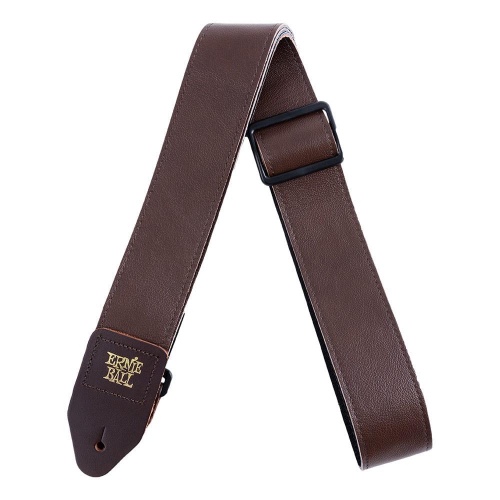 רצועה לגיטרה מעור Ernie Ball Tri-Glide Italian Leather Strap Brown