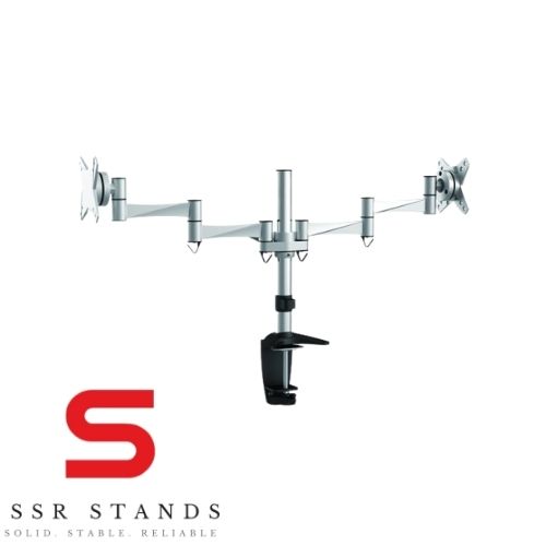 זרוע ל2 מסכי מחשב SSR Stands SR-LDT02-CO24