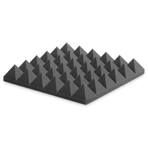 ספוג אקוסטי EZ Acoustics EZ Foam Pyramidal 10 Gray