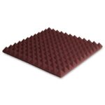 ספוג אקוסטי EZ Acoustics EZ Foam Pyramidal 5 Garnet