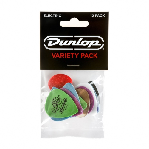 12 מפרטים לגיטרה Dunlop Electric Pick Variety Pack